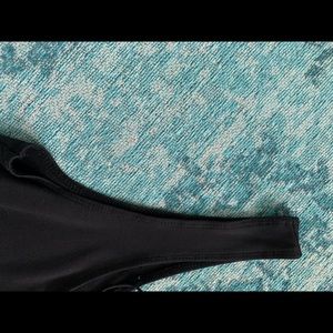 New like condition, black body con dress